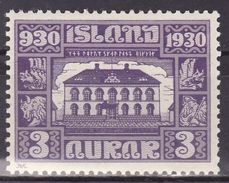 ICELAND 1930  Mi 125  MLH - Unused Stamps