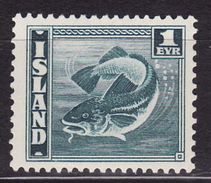 ICELAND 1939  Mi 208 B  MLH  FISH - Unused Stamps