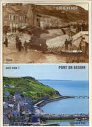 2d World War - Normandy Landings 1944 - Gold Beach. Port En Bessin - Unloading Equipment In June 1944 - The Site Today - Autres & Non Classés