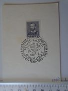 D150995.8 Hungary  Stamp With Cancel  Hungary - 40 Éves A Hungaria Magyar Bélyeggyujtok  Köre  1939 - Hojas Conmemorativas