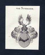 Von Neumann - Neumann Wappen Adel Coat Of Arms Heraldry Heraldik - Prints & Engravings