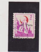 TURQUIE   1950  Bienfaisance  Y.T. N° 167  Oblitéré - Charity Stamps