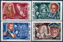 Y&T  N° 380-383 * - Unused Stamps