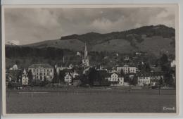 Uznach - Generalansicht Mit Bahnhof - Photo: G. Ensslin - Uznach