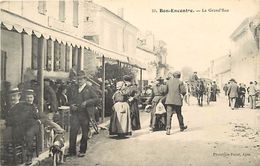 - Dpts Div.-ref-PP745- Lot Et Garonne - Bon Encontre - La Grand Rue - Cafe - Cafes - Etat - - Bon Encontre