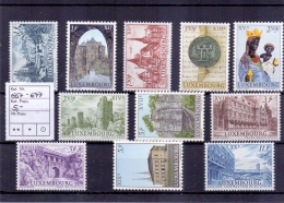 Luxemburg - Stadt Luxemburg 1963 (**/MNH) - Unused Stamps