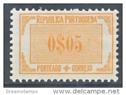 !										■■■■■ds■■ Portugal Postage Due 1932 AF#45* Label $05 (x2531) - Neufs