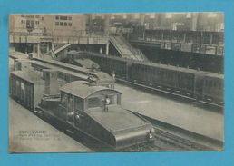 CPA 326 - Chemin De Fer Trains Gare D'Orsay - Tracteur électrique - PARIS - Metro, Stations