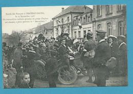 CPA Militaires Militaria Entrée Des Français En 1918 à CHATEAU-SALINS 57 - Chateau Salins