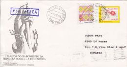 5324FM- PRINCESS ISABEL ANNIVERSARY, COVER FDC, NO OBLIT, 2003, BRAZIL - Covers & Documents