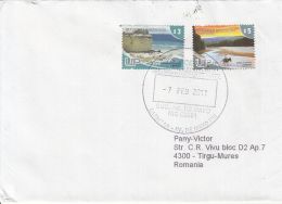 61786- BEACH, DONKEY, STAMPS ON COVER, 2011, ARGENTINA - Brieven En Documenten