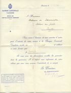 ENSEMBLE DE 27 DOCUMENTS BANQUE CANTONALE VAUDOISE, LAUSANNE - 1916 A 1922 - Schweiz