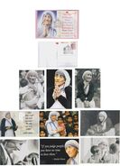 India  2016  Cannonization OF  Saint Mother Teresa  9  Stamped  Cards + Vignette Envelope #  92940 -  Inde Indien - Madre Teresa