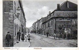 Bolchen (Boulay). Metzerstrasse. (Hotel Du Lion D'Or) (Animée). - Boulay Moselle