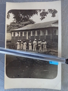 BENIN DAHOMEY ZAGNANAON CARTE PHOTO MAISON BEAULIEU  28 JANVIER  1923 LES PROPRIETAIRES - Benín