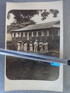 BENIN DAHOMEY ZAGNANAON CARTE PHOTO MAISON BEAULIEU  28 JANVIER  1923 LES PROPRIETAIRES - Benin