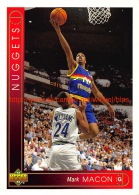 Upper Deck 93/94 Nr:  62 Mark Macon  - 1990-1999