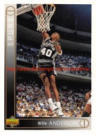 Upper Deck 93/94 Nr:  74 Willie Anderson  - 1990-1999