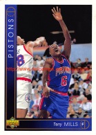 Upper Deck 93/94 Nr:  110 Terry Mills  - 1990-1999