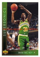 Upper Deck 93/94 Nr:  133 Derrick McKey  - 1990-1999