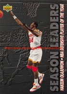 Upper Deck 93/94 Nr:  176 Hakeem Olajuwon SL - 1990-1999