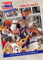 Upper Deck 93/94 Nr:  182 First Round: Suns 3, PO - 1990-1999