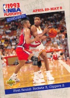 Upper Deck 93/94 Nr:  184 First Round: Rockets  - 1990-1999