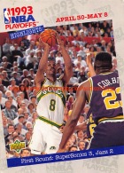 Upper Deck 93/94 Nr:  185 First Round: SuperSo  - 1990-1999