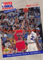 Upper Deck 93/94 Nr:  187 East Semis: Bulls 4, PO - 1990-1999