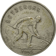 Monnaie, Luxembourg, Charlotte, Franc, 1955, SUP+, Copper-nickel, KM:46.2 - Luxemburg