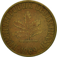Monnaie, République Fédérale Allemande, 5 Pfennig, 1969, Hambourg, SUP+ - 5 Pfennig