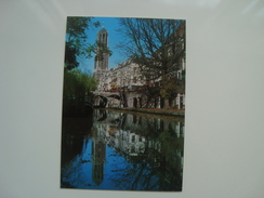 Oudergracht Met Domtoren (112m), Hoogste Kerktoren Van Nederland. -  Bo9 - Utrecht