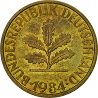 Monnaie, République Fédérale Allemande, 10 Pfennig, 1984, Stuttgart, SUP+ - 10 Pfennig