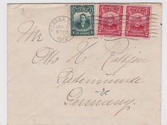 Cuba Cover To Germany 1912 - Covers & Documents