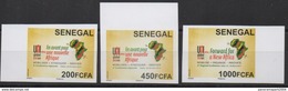 Sénégal 2017 Mi. ? Non Dentelé Imperf Ungezähnt 4e Conférence UNI Africa Global Union Map Landkarte Carte ** - Senegal (1960-...)