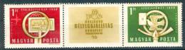 HUNGARY - 1958. 31st Stampday Stripe MNH!! - Nuevos