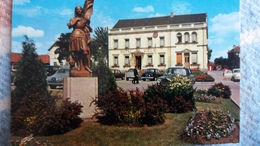 CPSM MERLEBACH MOSELLE L HOTEL DE VILLE AUTO VOITURE ED CIM 1987 - Freyming Merlebach