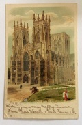 YORK MINSTER ILLUSTRED VIAGGIATA FP - York