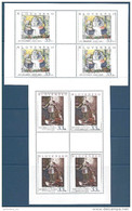 2007 SLOVAQUIE 493-94** Tableaux, Feuillets De 4, Kleinbogen - Unused Stamps