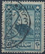 PIA - SOMALIA  AFIS  - 1950 - Soggetti Africani - Struzzo - (SAS  6) - Straussen- Und Laufvögel