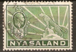 Nyasaland 1934 SG 114 1/2d Fine Used - Nyassaland (1907-1953)