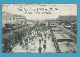 CPA Chemin De Fer Trains SAINT-BRIEUC 22 - Saint-Brieuc