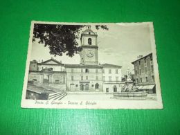 Cartolina Porto San Giorgio - Piazza S. Giorgio 1939 - Ascoli Piceno