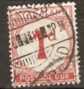 Nyasaland 1950 SG D1 1d Postage Due Fine Used - Nyassaland (1907-1953)