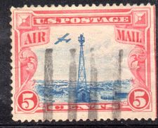 XP3155 - STATI UNITI 1928 , Posta Aerea Yvert   11  Usato . - 1a. 1918-1940 Used