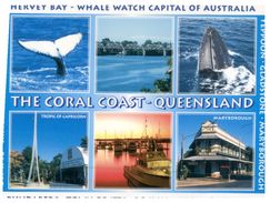 (727) Australia - QLD - Coral Coast (with Stamp At Back) - Sunshine Coast