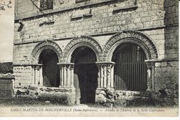 76-SAINT- MARTIN -DE- BOSCHERVILLE-ARCADES DE L'ENTREE DE LA SALLE CAPITULAIRE - Saint-Martin-de-Boscherville