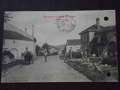 AUMONTZEY (Vosges) - Environs De GRANGES - RUE Du VILLAGE - Travaux De Voierie - Ouvriers - Animée - 23 Juillet 1926 - Granges Sur Vologne