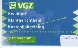 Nederland CHIP TELEFOONKAART * CKE-027  * Telecarte A PUCE PAYS-BAS * Niederlande ONGEBRUIKT * MINT - Privat