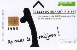 Nederland CHIP TELEFOONKAART * CKD-048 * Telecarte A PUCE PAYS-BAS * Niederlande ONGEBRUIKT * MINT - Privé